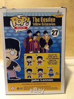 JOHN LENNON, Funko POP #27, series Beatles Yellow Submarine. MIP! Never opened
