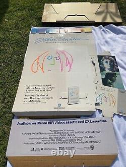 JOHN LENNON IMAGINE 1988 APPLE STANDEE NEW VERY RARE Beatles