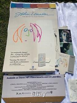 JOHN LENNON IMAGINE 1988 APPLE STANDEE NEW VERY RARE Beatles