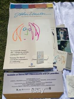 JOHN LENNON IMAGINE 1988 APPLE STANDEE NEW VERY RARE Beatles