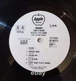 JOHN LENNON Imagine 1971 LP JAPAN FIRST PRESS OBI PROMO COMPLETE Beatles RARE