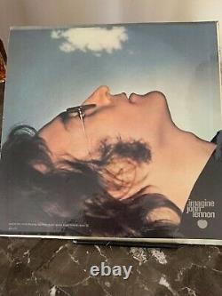 JOHN LENNON Imagine LP BEATLES APPLE LABEL SW 3379, VG+ & John Lennon Postcard