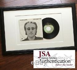 JOHN LENNON JSA LOA Autograph Mind Games LP Signed The Beatles