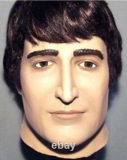 JOHN LENNON LATEX MASK - Costume Prop The Beatles Fab Four Cosplay Halloween