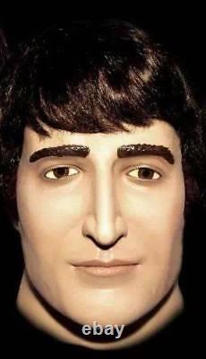 JOHN LENNON LATEX MASK - Costume Prop The Beatles Fab Four Cosplay Halloween