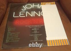 JOHN LENNON ROCK`N`ROLL BEATLES JAPAN ORIGINAL LP Stunning SEALED Paul McCartney