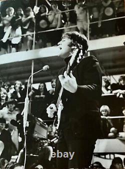 JOHN LENNON THE BEATLES Original Press Photo Around the Beatles TV Show 1964