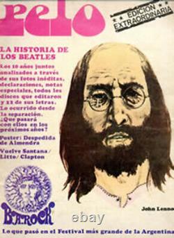 JOHN LENNON THE STORY OF THE BEATLES Pelo Magazine # 10 Argentina 1970