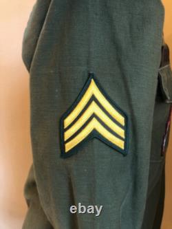 JOHN LENNON US ARMY VINTAGE VIETNAM SHIRT JACKET THE BEATLES LARGE 16 1/2 x 32 JOHN LENNON US ARMY VINTAGE VIETNAM SHIRT JACKET THE BEATLES LARGE 16 1/2 x 32