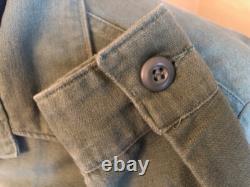 JOHN LENNON US ARMY VINTAGE VIETNAM SHIRT JACKET THE BEATLES LARGE 16 1/2 x 32