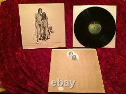 JOHN LENNON & YOKO ONO Two Virgins NM 1968 RARE Apple T-5001 1ST PRESS! BEATLES