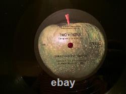 JOHN LENNON & YOKO ONO Two Virgins NM 1968 RARE Apple T-5001 1ST PRESS! BEATLES