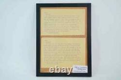 JOHN LENNON ass telegram ORIGINAL historical document THE BEATLES MT