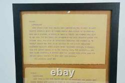 JOHN LENNON ass telegram ORIGINAL historical document THE BEATLES MT