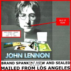 JOHN LENNON of THE BEATLES 9 LP HEAVYWEIGHT AUDIOPHILE VINYL BOXSET