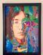 James Gill Original 33 x 23 Acrylic Painting John Lennon, Yesterday, 2007