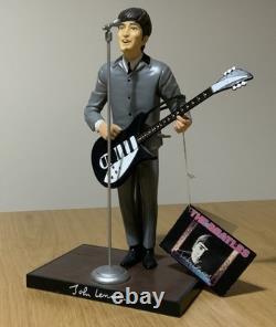 John Lennon 10 Vinyl 1991 Beatles Figure complete Hamilton Gifts with Tag