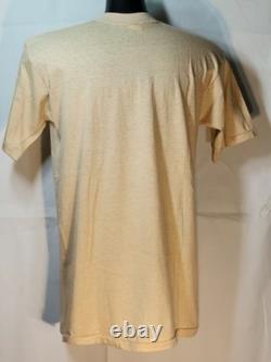 John Lennon 1940-1980 Memorial T-Shirt Strawberry Fields Forever Vtg L Beatles