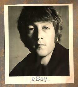 John Lennon 1940-1980 Richard Avedon Signed Original Poster Photo Beatles