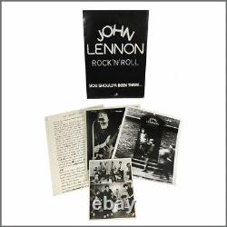 John Lennon 1975 Rock'N' Roll Apple/Capitol Records Promotional Press Kit (USA)