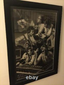 John Lennon 1980 Watching The Wheels Hologram Picture-Professionally Framed