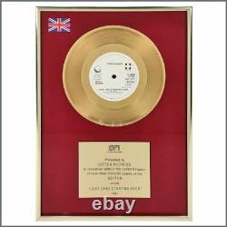 John Lennon 1981 (Just Like) Starting Over BPI Award To Geffen Records (UK)