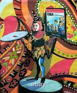 John Lennon, 1984' Beatles-art- artist (KATA BILLUPS) has famous collector LIST
