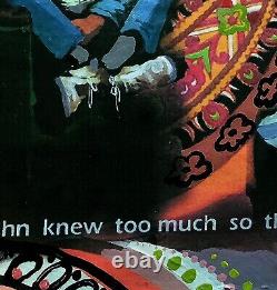 John Lennon, 1984' Beatles-art- artist (KATA BILLUPS) has famous collector LIST