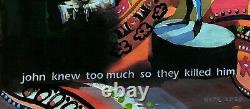 John Lennon, 1984' Beatles-art- artist (KATA BILLUPS) has famous collector LIST