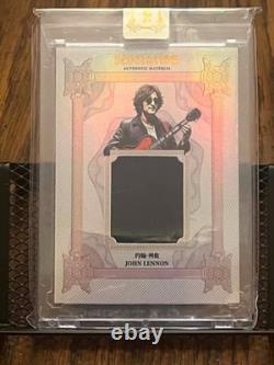 John Lennon 2025 Eternal Revelation Beatles Musician Jumbo Patch Shirt Relic /50