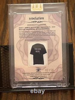 John Lennon 2025 Eternal Revelation Beatles Musician Jumbo Patch Shirt Relic /50