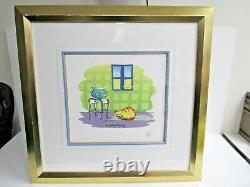 John Lennon-A Cat Purring-Signed By Yoko Ono-Ltd. Edition 171/300-Matted BEATLES