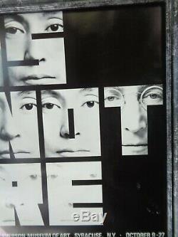 John Lennon And Yoko Ono This Is Not Here Museum Poster 1971