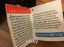 John Lennon Applause Beatle 1987 with guitar and tag