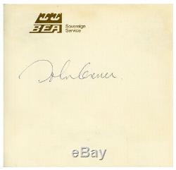 John Lennon Authentic Autograph Signed 1969 Tracks Certificate