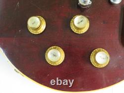 John Lennon Autographed 1976 Gibson Les Paul Deluxe Wine Red Guitar Beatles Psa