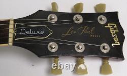 John Lennon Autographed 1976 Gibson Les Paul Deluxe Wine Red Guitar Beatles Psa