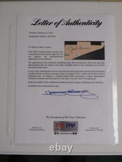 John Lennon Autographed 1976 Gibson Les Paul Deluxe Wine Red Guitar Beatles Psa