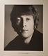 John Lennon Avedon Signed Poster Photogragh Large 1967 Photo Signed 27x31