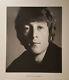 John Lennon Avedon Signed Poster Photogragh Photo Signed 27 x 31 LARGE
