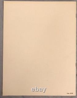 John Lennon (BEATLES) BAG ONE Nordless Galleries Art program 1970 + Bag One OOP