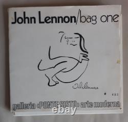 John Lennon Bag One Galleria Ponte Sisto Arte Moderna Yoko Ono Prints Beatles
