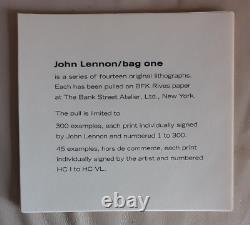 John Lennon Bag One Galleria Ponte Sisto Arte Moderna Yoko Ono Prints Beatles