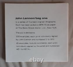 John Lennon Bag One Galleria Ponte Sisto Arte Moderna Yoko Ono Prints Beatles