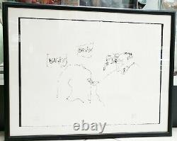 John Lennon Bagism Serigraph Print Signed Yoko Beatles Bag One Artwork 111/300