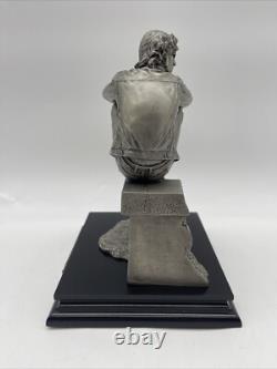 John Lennon Beatles 1997 Gartlan USA #527/2000 Pewter Statue Artist Proofs