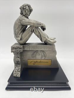 John Lennon Beatles 1997 Gartlan USA #527/2000 Pewter Statue Artist Proofs