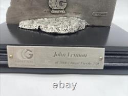 John Lennon Beatles 1997 Gartlan USA #527/2000 Pewter Statue Artist Proofs