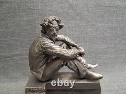 John Lennon Beatles 1997 Gartlan USA Limited Edition 418/2000 Fine Pewter Statue