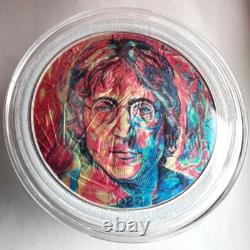 John Lennon Beatles American Silver Eagle 1oz. 999 Silver Dollar Coin